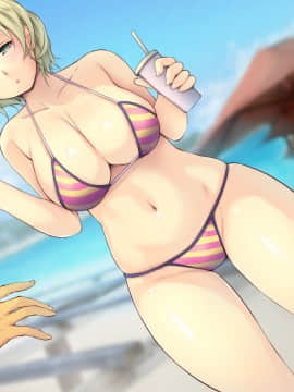 1[いいなり美人 (横十輔)] 時間停止でヤリ放題パラダイスinビーチ_353_k002