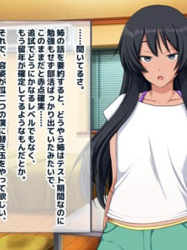 (同人CG集) [セイドシルアガリ] 女子部員憧れ陸上部エースの姉をもつ陰キャの俺で性欲処理 汗で蒸れたマンコにチンポ挿入れて子宮で精子飲みたい性欲旺盛_005