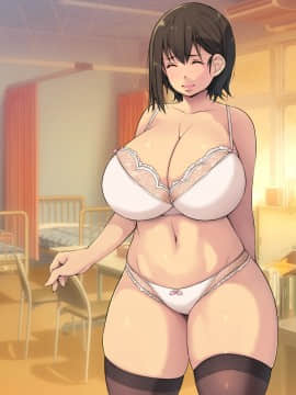 [いちごクレープ大盛組 (横十輔)] 孕まセックスな放課後【やさしい巨乳先生に種付け】_ntd001