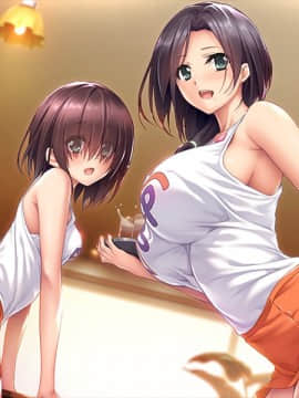 [アンモライト]おっぱいカフェ ～母娘でコスちち～_AMHO_030