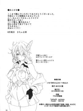 (C94) [まけどに屋 (さちゅま)] いなづまちゃんとれーべきゅん4 (艦隊これくしょん -艦これ-)_17