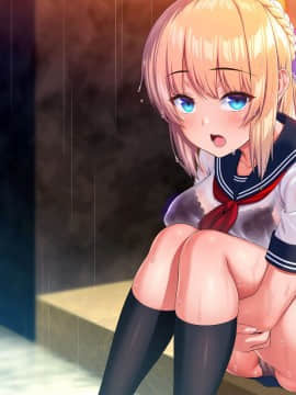 (同人CG集) [ラチマニア共和国 (ヒラル)] 濡れ透けの姪に欲情してしまい……_b011