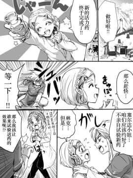 [逃亡者×新桥月白日语社][わさび] 安全で健全なおくすりを飲もう！ (ゼルダの伝説 ブレス オブ ザ ワイルド)_02