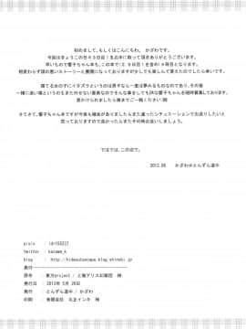 [CE家族社] (例大祭10) [とんずら道中 (かざわ)] きょうこの日々 3日目! (東方Project)_22