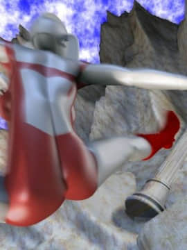 [Absinthe] VS Unicorn Seijin (Ultraman)_0005