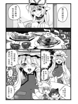 [純狐馬麻漢化](例大祭8) [ふぐり (しんどう)] 奥様はスキマ妖怪 (東方Project)_05