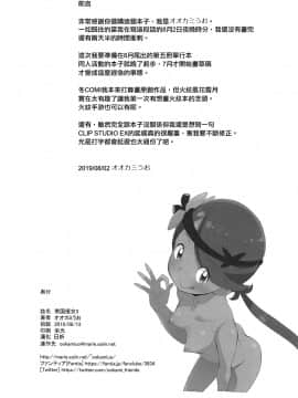 [日祈漢化] (C96) [COUNTER-CENSORSHIP (オオカミうお)] 南国円光3 (ポケットモンスター サン・ムーン) [中国翻訳]_02