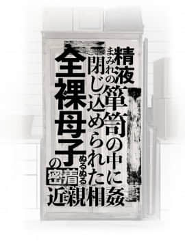 [JUNKセンター亀横ビル] 性液まみれの箪笥の中に閉じ込められた全裸母子のぬるぬる密着近親相姦_02