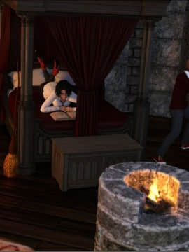 [Shinra-kun] Harriet Cooper And The Wizard Sacrifice - Spell 3 -_040