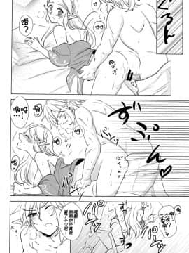 [Jamie个人翻译] (ALL STAR 7) [さくら缶 (海棠深月)] Sweet Blue (ゼルダの伝説 ブレス オブ ザ ワイルド)_16