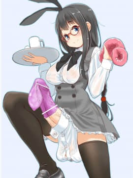[黄记汉化组] [むゐ画廊 (むゐ)] Welcome to the futanari cafe [DL版]_15