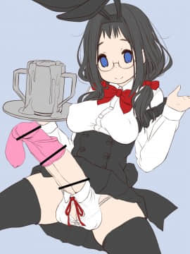 [黄记汉化组] [むゐ画廊 (むゐ)] Welcome to the futanari cafe [DL版]_22