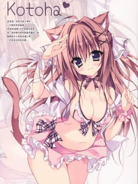 [脸肿汉化组] (C88) [LOOPTHELOOP! (へるるん)] Cat on the Beach_004