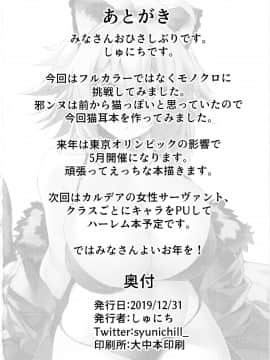 (C97) [しゅにち関数 (しゅにち)] 猫耳邪ンヌとひたすら交尾する本 (FateGrand Order)_IMG25