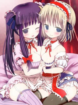 [Kanade汉化组] (C85) [難民ふぇすてぃばる (ぎヴちょこ)] 東方メイドクンペロ計画vol.3 パチュリー＆アリス (東方Project)_04