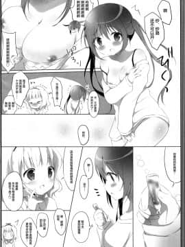 [绅士仓库汉化] (COMIC1☆11) [あめうさぎ (飴玉コン)] とろとろなキスをして (ご注文はうさぎですか?)_11
