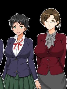 (同人CG集) [大人のファンタジー本舗 (森乃くま)] 男女の性的価値観が逆転する強制閉鎖空間ハーレム_A_126