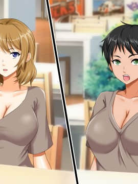 (同人CG集) [大人のファンタジー本舗 (森乃くま)] 男女の性的価値観が逆転する強制閉鎖空間ハーレム 後編_B_276