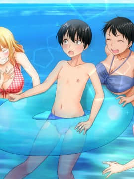 (同人CG集) [大人のファンタジー本舗 (森乃くま)] 男女の性的価値観が逆転する強制閉鎖空間ハーレム 後編_B_399