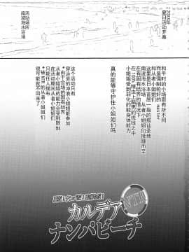 [靴下汉化组] (C94) [燻製堂 (ベーコン)] カルデアNTRナンパビーチ (Fate Grand Order)_003