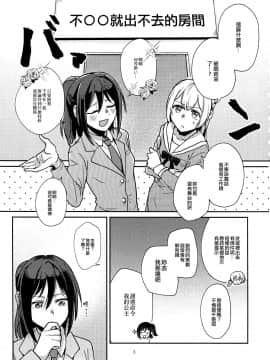 [EZR個人漢化] (C97) [素鼠フォーヴィスム (神護カジキ)] ○○しないと出られない部屋でのエトセトラ (BanG Dream!)_05