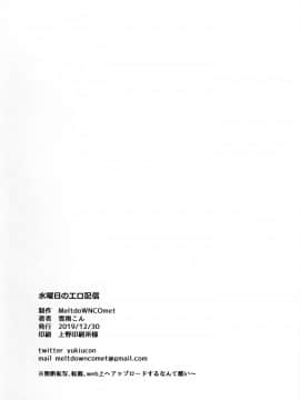 [钢刈与狂喜汉化] (C97) [MeltdoWN COmet (雪雨こん)] 水曜日のエロ配信 [中国翻訳]_043