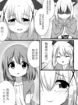 [脸肿汉化组] (C92) [しょこら～と！ (cacao)] オオカミチノちゃんの発情期 (ご注文はうさぎですか?)_08
