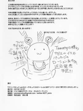 [靴下汉化组] (C95) [ヌルネバーランド (ナビエ遥か2T)] デリ☆サキュ!! vol.3.0 ～サキュバスのハーレムに逆デリバリーされて搾り尽くされたレポ～_33