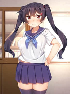 (同人CG集) [リリックボックス (れーさー)] 生意気J○が弱みを握られてオッサンに好き勝手にされちゃうお話_319_ev035_030