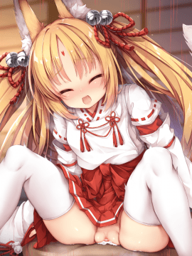 [空色れん] お狐ろりばば様に無理やり…♡_44__0014
