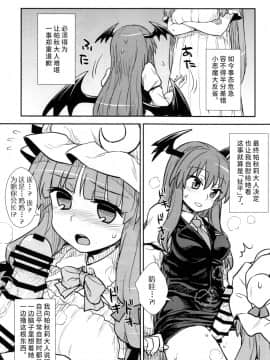(C88) [110-GROOVE (イトウゆーじ)] 小悪魔のパチュリー観察記 (東方Project)  [彷徨水面个人汉化]_09