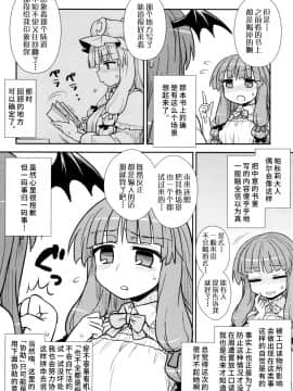 (C88) [110-GROOVE (イトウゆーじ)] 小悪魔のパチュリー観察記 (東方Project)  [彷徨水面个人汉化]_16