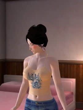 [3D]舍友的女友_0086