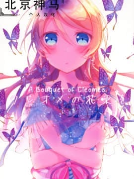 [北京神马个人汉化] (C91) [玄米茶 (モグ)] クレオメの花束を (ラブライブ!)