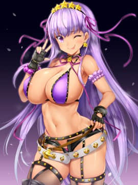 [O.N Art Works (Oni-noboru)] Fate Lewd Summoning 4 -BBペレ編- (Fate Grand Order) [日本語、中国語] [DL版]_45_BB