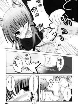 [脸肿汉化组] (サンクリ38) [Dream Halls! (綴り、水瀬修)] 亜麻色の君を愛す (狼と香辛料)_12