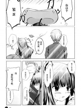 [脸肿汉化组] (サンクリ38) [Dream Halls! (綴り、水瀬修)] 亜麻色の君を愛す (狼と香辛料)_16