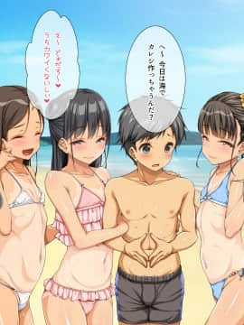 (同人CG集) [パンとバタフライ。 (とけーうさぎ)] 海水浴に来るお姉さんはみ～んなどスケベ_248_13_e