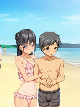 (同人CG集) [パンとバタフライ。 (とけーうさぎ)] 海水浴に来るお姉さんはみ～んなどスケベ_516_13_01