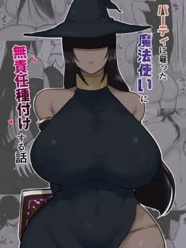[イニシアティ部 (不嬢女子)] パーティに雇った魔法使いに無責任種付けする話