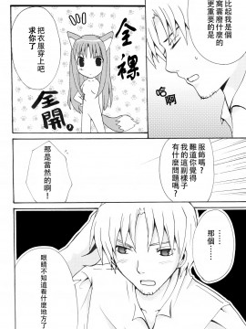 [靴下汉化组] (サンクリ38) [LAST EDEN、MILK BAR (天音真理、シロガネヒナ)] ローズマリー (狼と香辛料)_06