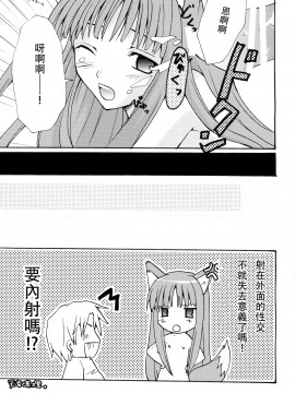 [靴下汉化组] (サンクリ38) [LAST EDEN、MILK BAR (天音真理、シロガネヒナ)] ローズマリー (狼と香辛料)_11