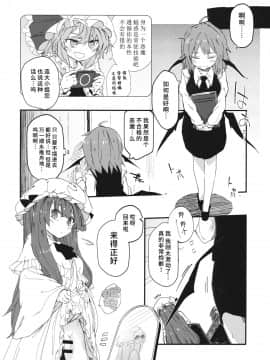 [水土不服汉化组] (例大祭13) [サルパッチョ (猥裸)] 魔法のびゅるる。 (東方Project)_05