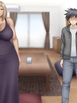 下宿先のビラまん母とスジまん娘との性生活_d003