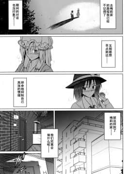 [伞尖汉化] (境界から視えた外界-結-) [ムゲンダイ (フメイ)] 秘封倶楽部がひとつになった日 (東方Project)_10
