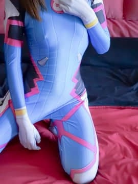 【少女映畫】D.VA战斗服_DSC00815
