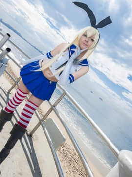 [MaySakaali] 合集_Island_Wind_Shimakaze_Cosplay_by_MaySakaali_529642447