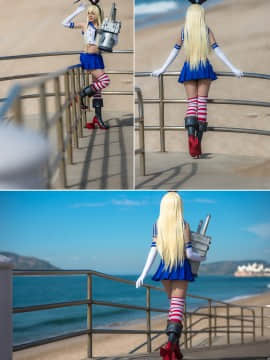 [MaySakaali] 合集_Near_to_ocean_Shimakaze_Cosplay_by_MaySakaali_543660413