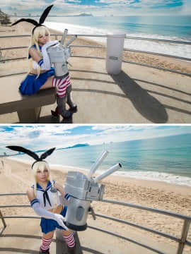[MaySakaali] 合集_Rensohou_chan_look_Shimakaze_Cosplay_by_MaySakaali_558108302