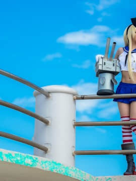 [MaySakaali] 合集_Shimakaze_at_Beach_by_MaySakaali_541719137